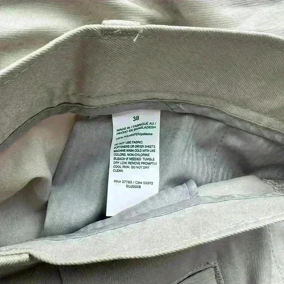 PGA Men’s Khaki Golf Shorts Size 38 - Picture 5 of 5